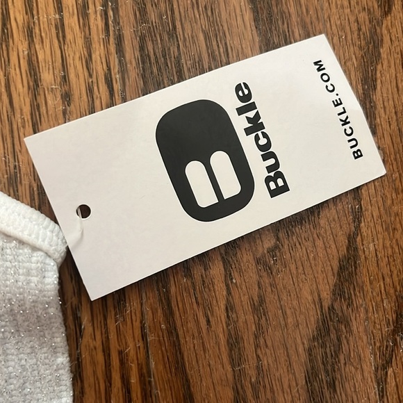 Buckle Ribbed Brami Tank Top Silver Size M/L New With Tag - Picture 7 of 9